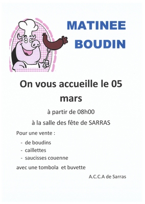 Matinée Boudins